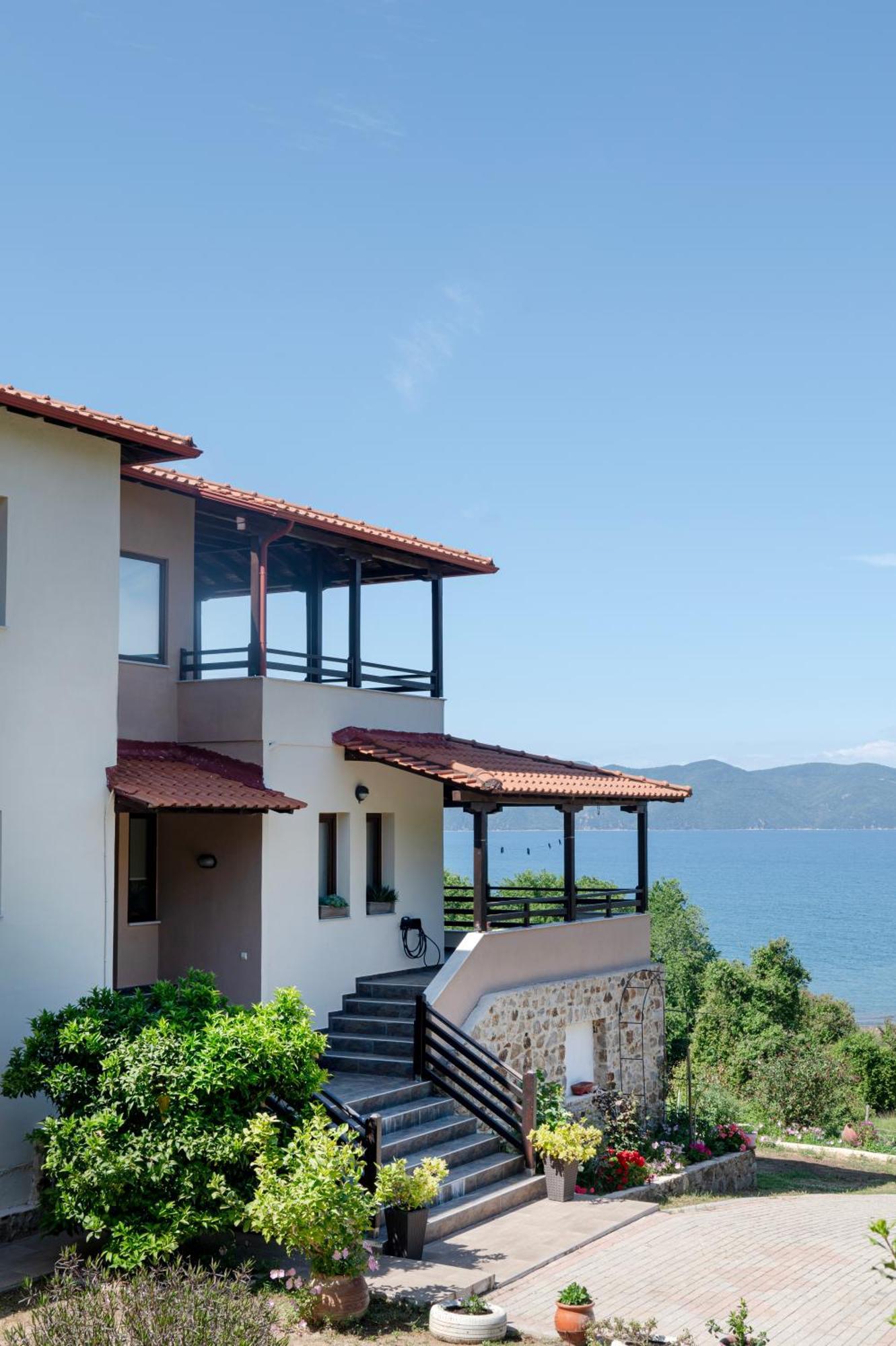 Klisouri Beach Villa Ierissós Esterno foto